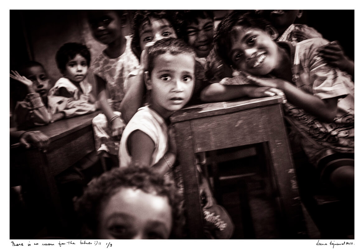 Infectious smiles and bursts of laughter from children in a night creche offer a glimpse of hope and resilience