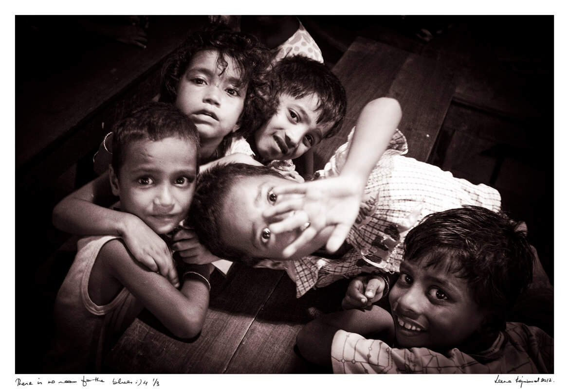 Captured in a red light district creche, the children’s laughter feels both tender and wildly defiant